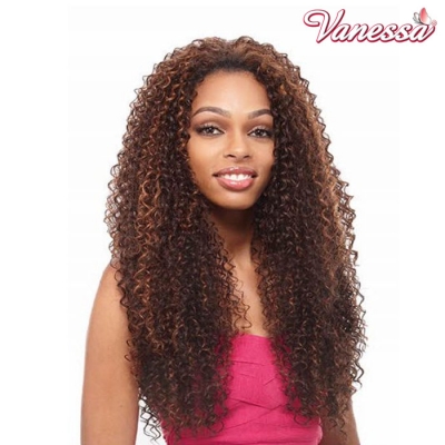 Vanessa Synthetic Express Weave Half Wig - LAS MANDA